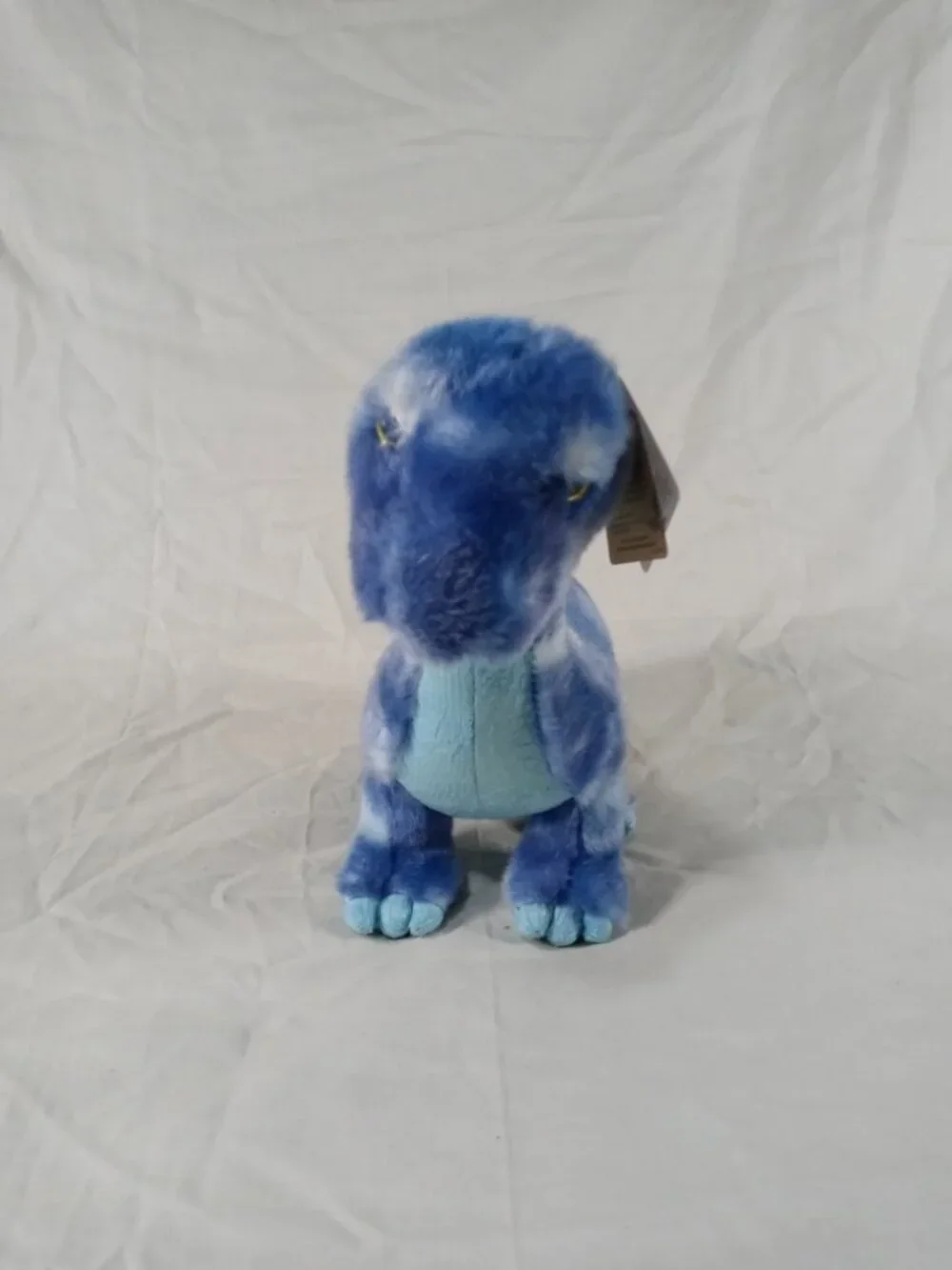 Aurora World Eco Friendly Blue Pattern Dinosaur Stuffed Animal Plush Great Cond